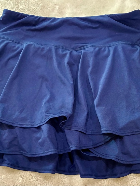 Baleaf Navy Layered Active Skort - Picture 3 of 3